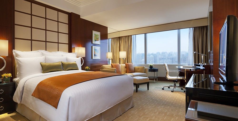 China Hotel Guangzhou - Subway Direct To Pazhou Exhibition Center, Free Shuttle During Canton Fair & Exhibitor Registration Counter מראה חיצוני תמונה Deluxe Room