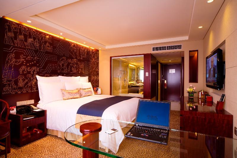China Hotel Guangzhou - Subway Direct To Pazhou Exhibition Center, Free Shuttle During Canton Fair & Exhibitor Registration Counter מראה חיצוני תמונה A room at the hotel